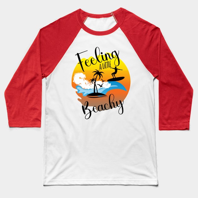 feeling a little beachy. Baseball T-Shirt by Aspectartworks